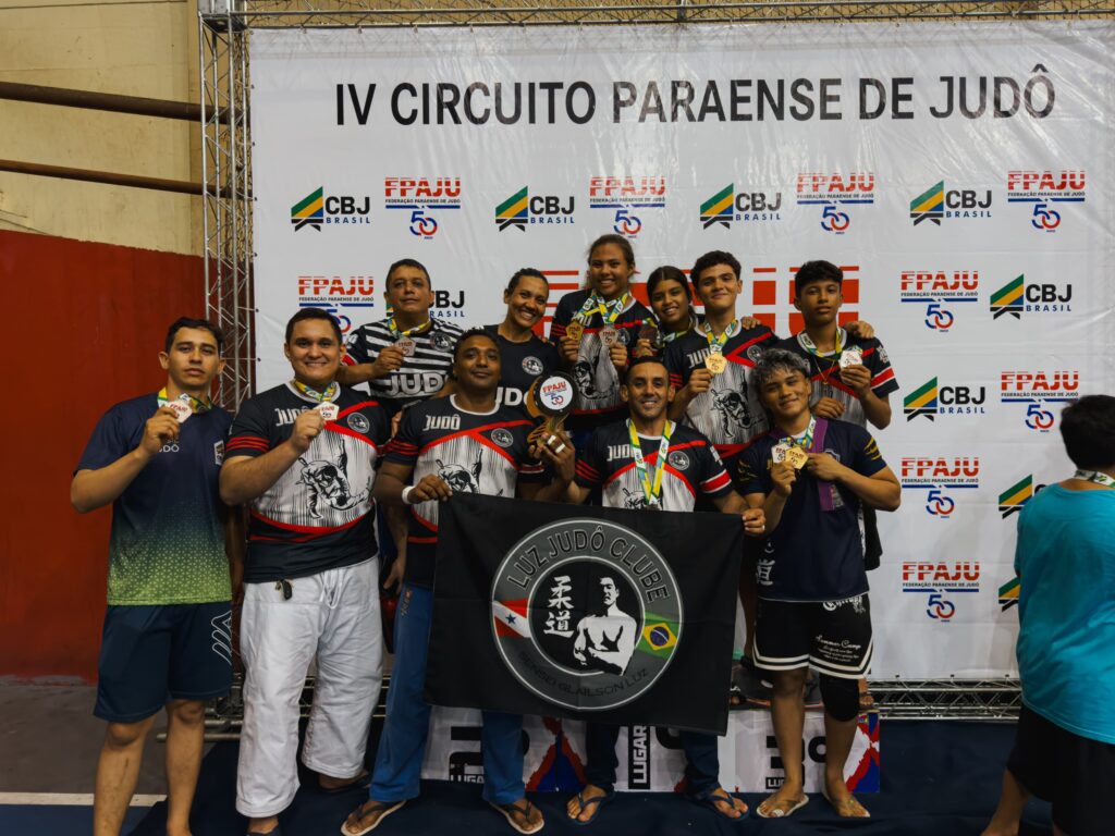 IV Circuito Paraense de Judô – 50 anos FPAJU 3º Lugar Geral quadro de Medalhas
